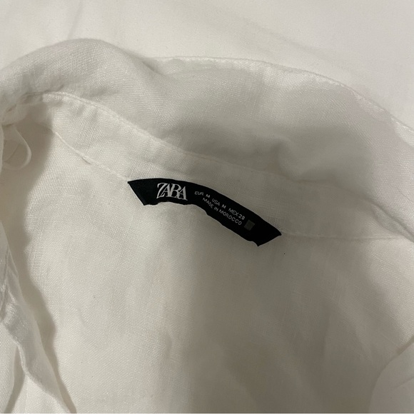 Zara Linen Shirt - Picture 2 of 5